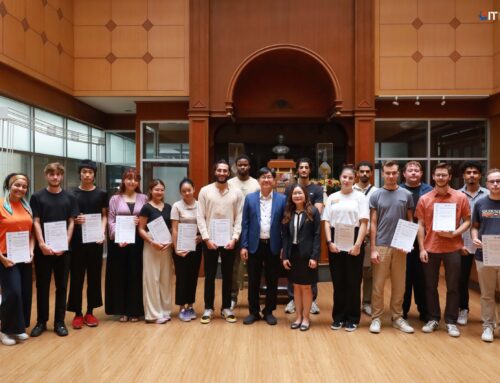 KMUTNB CIT Awards Certificates to Exchange Students from France and Japan