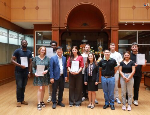 KMUTNB CIT Dean Awards Certificates to Exchange Students from CESI Engineering School, France