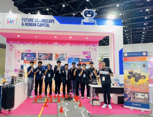 อาจารย์และนักศึกษา ภาควิชาเทคโนโลยีวิศวกรรมไฟฟ้า นำเสนอผลงานวิจัยและนวัตกรรม ในงาน อว. แฟร์ (MHESI Fair) ณ ศูนย์ประชุมแห่งชาติสิริกิติ์